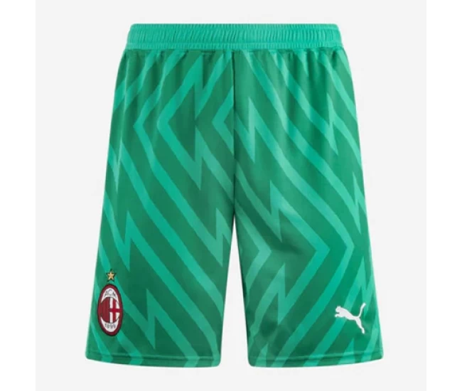 AC Milan Mens Goalkeeper Soccer Shorts 23-24