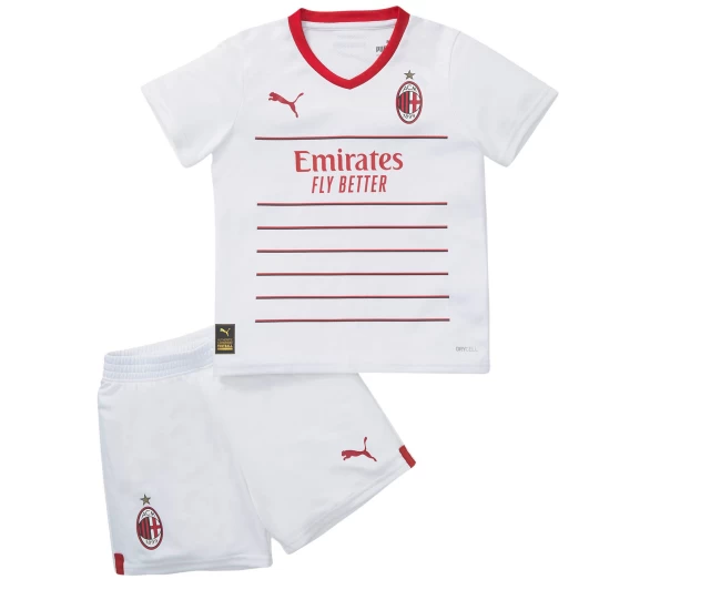 AC Milan Away Soccer Kids Kit 2022-23