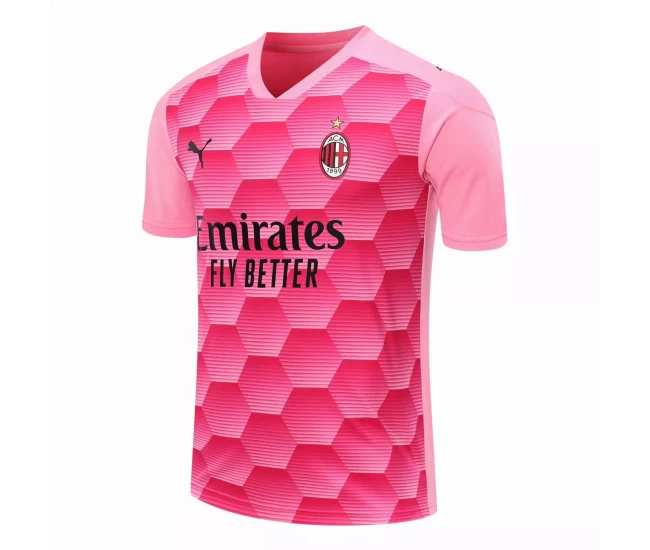 AC Milan Goalkeeper Soccer Jersey Pink 2020 2021