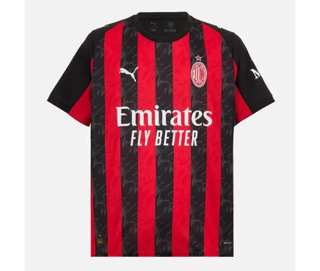 AC Milan Mens Home Soccer Jersey 2025-26