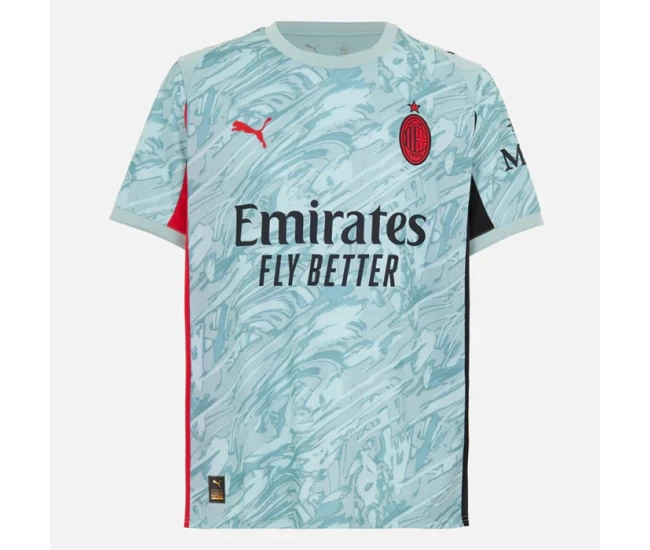 AC Milan Mens Goalkeeper Home Soccer Jersey 2025-26