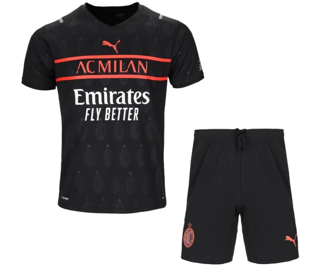 AC Milan Third Kids Kit 2021-22
