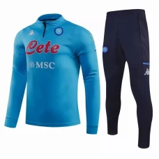 SSC Napoli Training Technical Soccer Tracksuit Blue 2020