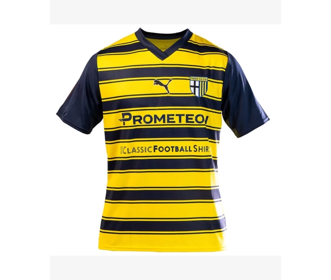 Parma Calcio 1913 Mens Away Soccer Jersey 2023-24