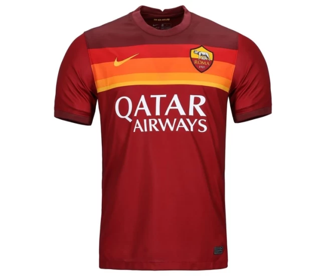 As Roma Home Soccer Jersey 2020 2021