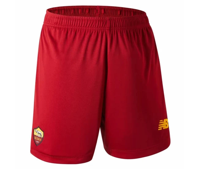 AS Roma Home Red Shorts 2022-23