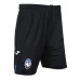 Atalanta Mens Black Home Soccer Shorts 2023-24