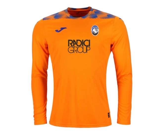 Atalanta Mens Orange Goalkeeper Soccer Jersey 2023-24