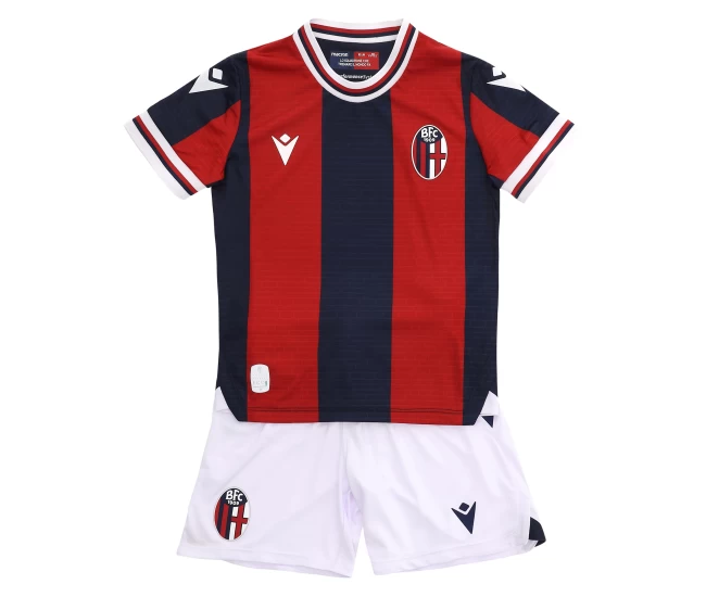 Bologna FC Home Kids Kit 2021-22