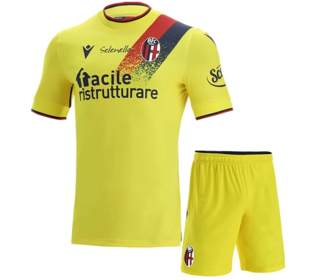 Bologna FC Third Kids Kit 2021-22