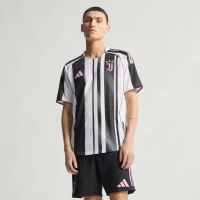 Juventus Mens Home Authentic Soccer Jersey 2025-26