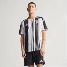 Juventus Mens Home Authentic Soccer Jersey 2025-26