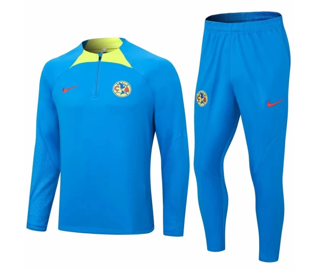 Club America Training Technical Tracksuit Blue 2023