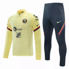 Club America Training Soccer Tracksuit Yellow 2021