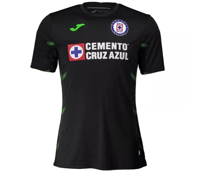Cruz Azul Goalkeeper Black Soccer Jersey 2020 2021