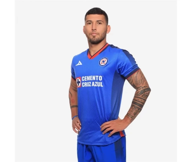 Cruz Azul Mens Home soccer Jersey 2023