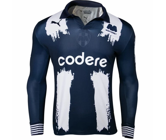 CF Monterrey Mens 80th Long Sleeve Anniversary Jersey 2025