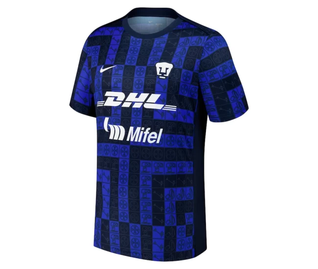 Pumas UNAM Mens Pre Match Jersey 2025-26
