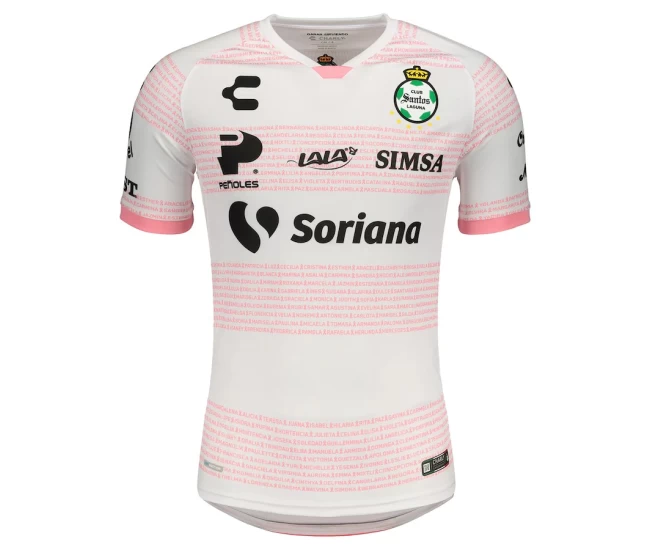 Charly Santos Laguna Breast Cancer Awareness Soccer Jersey 2020-21