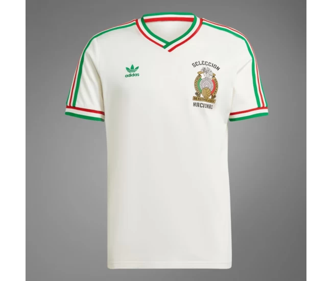 Mexico Mens Away Soccer Jersey 1985