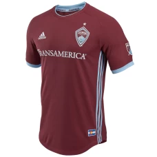 Men's Colorado Rapids Shkelzen Gashi Burgundy 2018 Primary Authentic Player Soccer Jersey