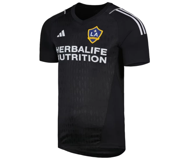 LA Galaxy Men's Black Goalkeeper Soccer Jersey 2023-24