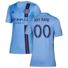 Men's New York City FC Blue 2019 Primary Custom Soccer Jersey