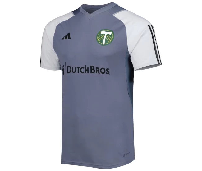 Portland Timbers Men's Gray Training Soccer Jersey 2023-24