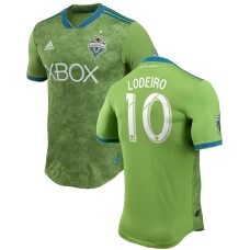Men's Seattle Sounders FC Nicolas Lodeiro Green 2018 Primary Authentic Player Soccer Jersey