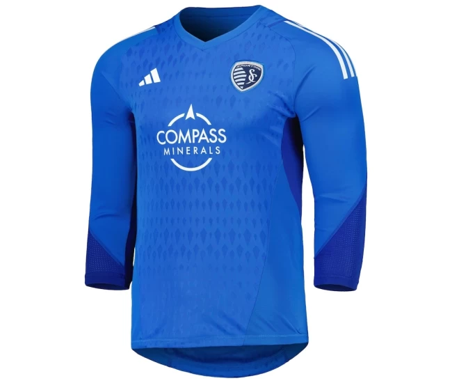 Sporting Kansas City Men's Long Sleeve Blue Goalkeeper Soccer Jersey 2023-24