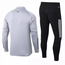 Algeria Grey Training Soccer Tracksuit 2020 2021