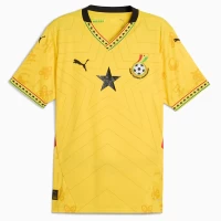 Ghana Mens Away Soccer Jersey 2025