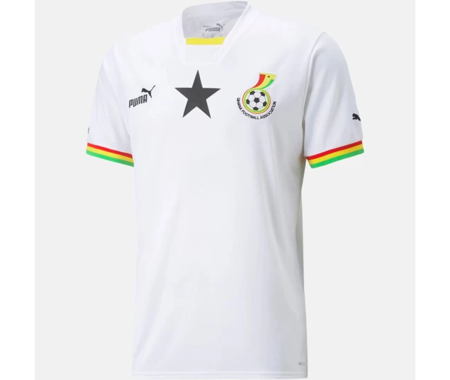 Ghana Home Soccer Jersey 2022-23