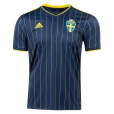 Sweden Euro 2020 Away Soccer Jersey