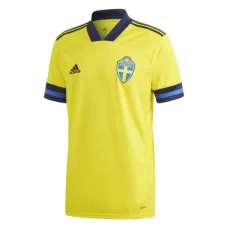 Sweden Home Soccer Jersey 2020 2021
