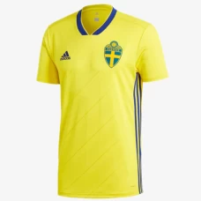 Sweden Home Soccer Jersey 2018