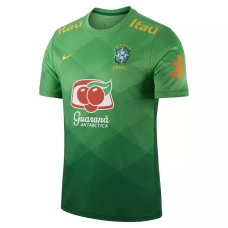 Brazil Pre Match Training Soccer Jersey 2021