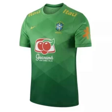Brazil Training Soccer Jersey Green 2022-23