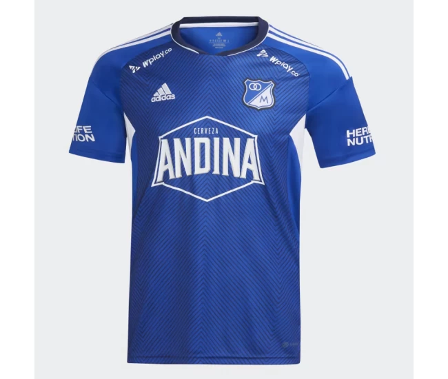 Millonarios FC Mens Home Soccer Jersey 2023