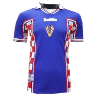 Croatia Retro Away Soccer Jersey 1998