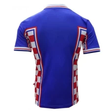 Croatia Retro Away Soccer Jersey 1998