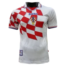 Croatia Retro Home Soccer Jersey 1998