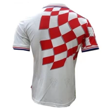 Croatia Retro Home Soccer Jersey 1998