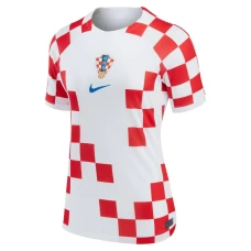 Croatia Home Soccer Jersey Womens 2022-23