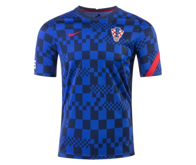 Croatia Pre Match Training Soccer Jersey 2020