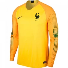 France 2018 Goalkeeper Long Sleeve Soccer Jersey