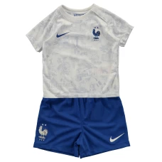 France Away Soccer Kids Kit 2022-23