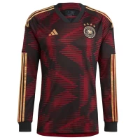Germany Away Long Sleeve Soccer Jersey 2022-23
