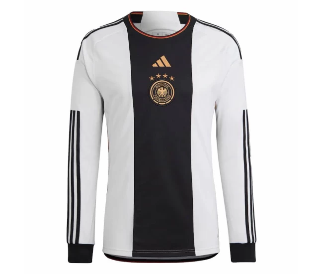 Germany Home Long Sleeve Soccer Jersey 2022-23