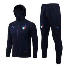 Italy National Team Hooded Presentation Soccer Tracksuit 2021-22